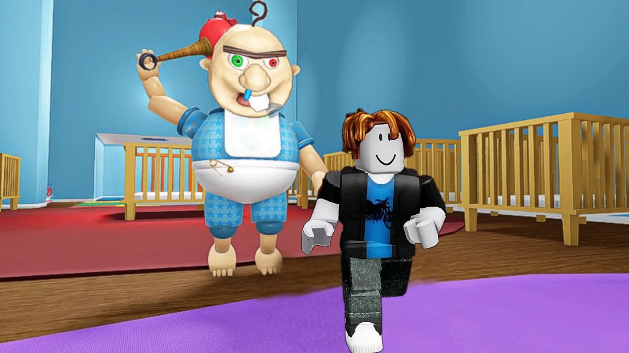 Escape Baby Bobby S Daycare Obby In Roblox Youtube