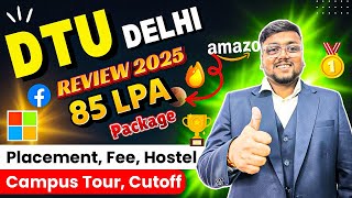 DTU College Review❤️[2025] | DTU vs NSUT vs IIITD | Cutoff, Placement, Sports, Hostel | NIT Delhi