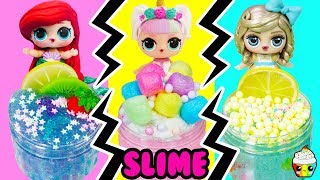 LOL Family Slime Shop Challenge Choose Your Own Ingredients