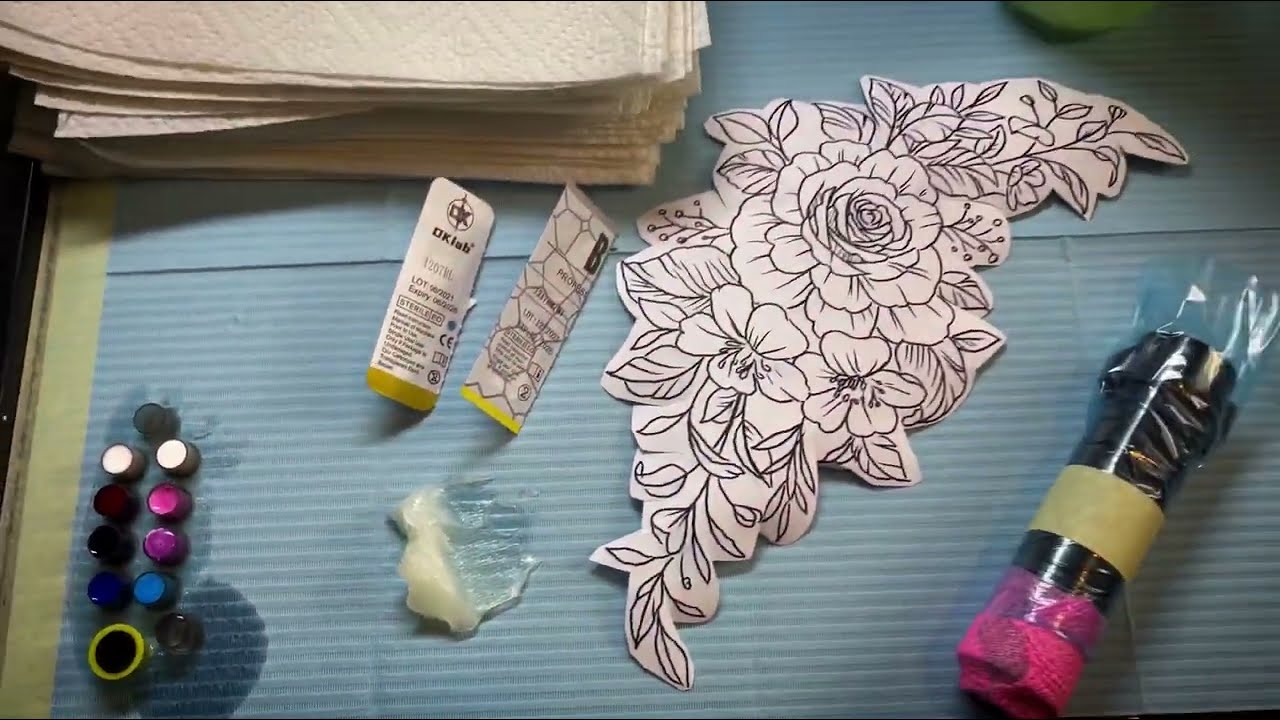 Sleeve In Progress Whip Shading Watercolor Youtube