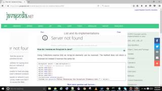 How do I reverse an ArrayList in Java? | javapedia.net