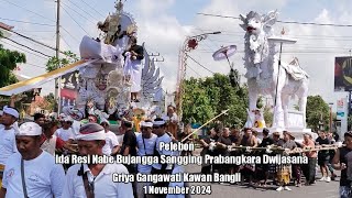 Upacara Pelebon Ida Resi Nabe Bujangga Sangging Prabangkara Dwijasana - Griya Gangawati Kawan Bangli