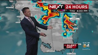 NEXT Weather - Tropical Storm Fiona And South Florida Forecast - Thursday Afternoon 9/15/22