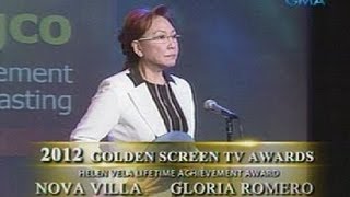 Saksi:  Ilang programa at artista ng GMA, wagi sa 10th golden screen tv awards