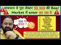 पूरा सैक्टर 10 साल की Bear Market में 😨Stock Market News | Stock Market Crash😭 Sunil Minglani Latest