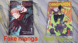 How to recognize a fake manga 🤔