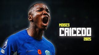 Moises Caicedo - Crazy Tackle, Blocks, Interceptions \u0026 Skills  | 2025 |