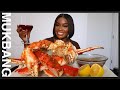 KING CRAB SEAFOOD BOIL MUKBANG | DESHELLED SEAFOOD BOIL