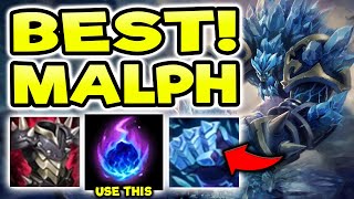 MALPHITE TOP IS 100% UNSTOPPABLE THIS PATCH - S11 MALPHITE TOP GAMEPLAY (Season 11 Malphite Guide)