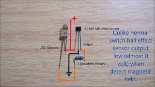 Hall effect sensor switch wiring diagram