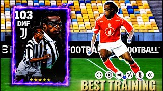 Edgar Davids 103 Rated 🔥 Secret Training in efootball 2025--How To Train Edgar Davids Max Level