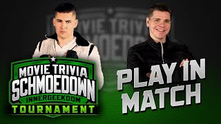 Innergeekdom Tournament: Ben Goddard vs Jim Vevjoda - Movie Trivia Schmoedown