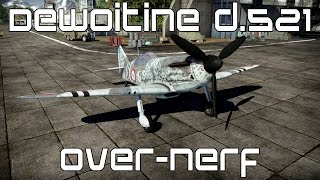 Over-Nerf - (1080p) Dewoitine D.521 War Thunder 1.47 Gameplay