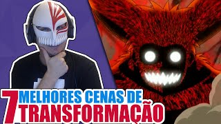 7 MELHORES CENAS DE TRANSFORMAÇÕES DOS ANIMES