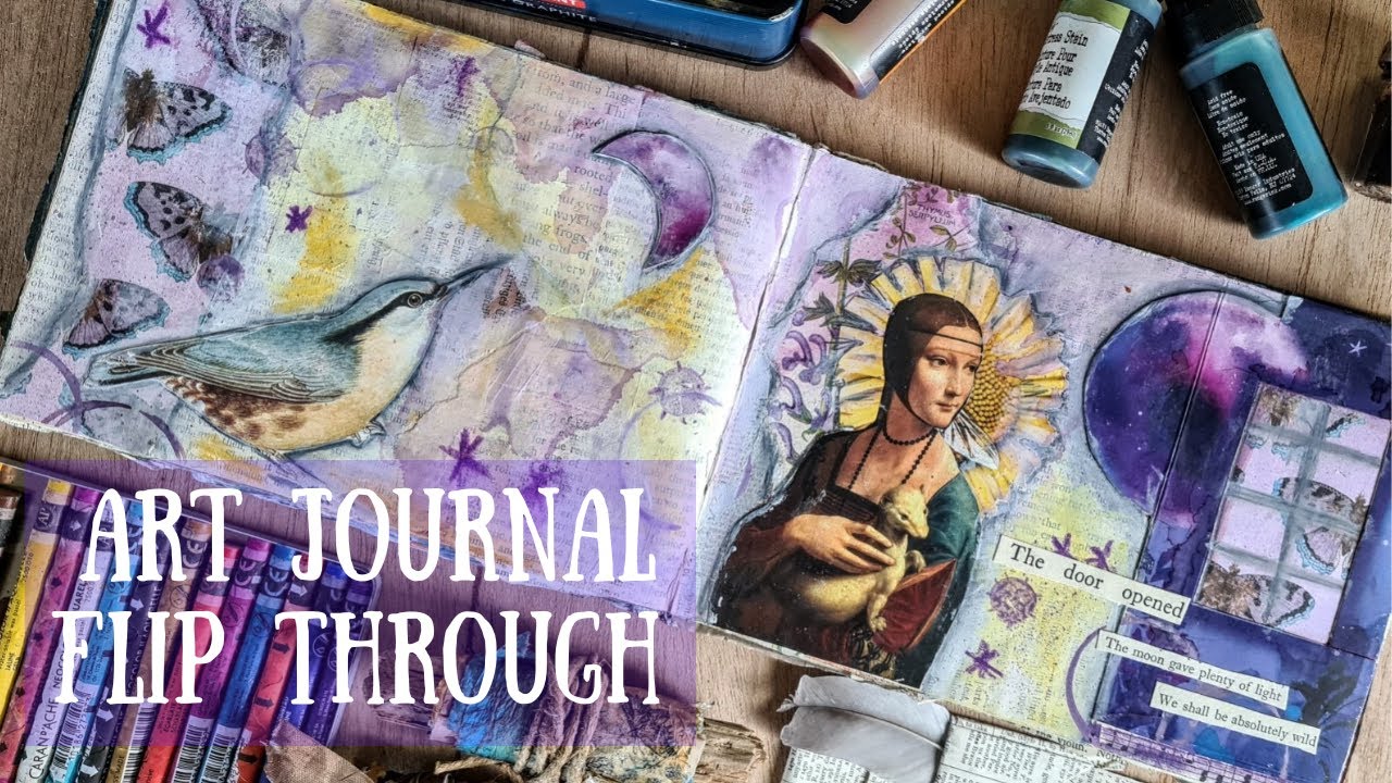 Latest Art Journal Flip Through Youtube