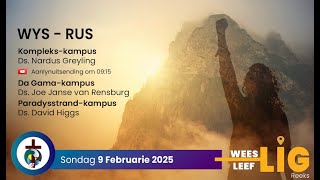 NG Gemeente Jeffreysbaai Erediens II 9 Februarie 2025