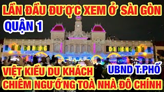 NGỠ NGÀNG TOÀ ĐÔ CHÍNH UỶ BAN THÀNH PHỐ ĐỔI MÀU LẦN ĐẦU XUẤT HIỆN Ở SÀI GÒN