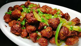 ചിക്കൻ ഫ്രൈയുടെ ടേസ്റ്റിൽ സോയാ ചങ്ക് ഫ്രൈ | Soya Chunk Fry | Starter recipe | (Recipe#92)