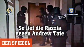 Rumänische Polizei veröffentlicht Video: So lief die Razzia gegen Andrew Tate | DER SPIEGEL