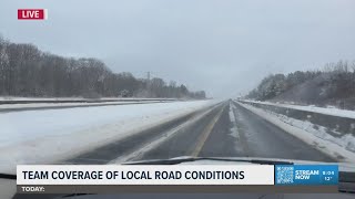 Checking road conditions after winter storm: Weather and traffic at 8 a.m. for Jan. 26, 2026