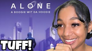 We Needed This 🥰🔥 BbyLon Reacts to A Boogie Wit Da Hoodie - Alone (full ep)
