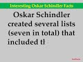 interesting oskar schindler facts