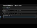 Conditional Selection in NumPy Arrays - Python for Data Science and Machien Learning