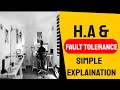 AWS Cloud | What is HA and Fault Tolerance | Very Simple Example Definition