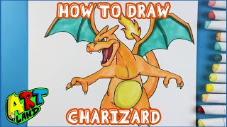 How to Draw CHARIZARD!!!
