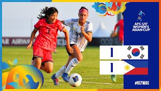 Match | AFC U17 Women's Asian Cup Indonesia 2024™ | Group A | Korea Republic vs