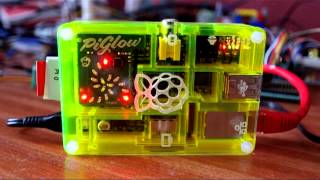 The PiGlow board for the Raspberry Pi