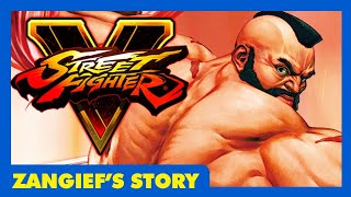 Street Fighter V (Zangief's Story) - Cutscenes, Profile, A Shadow Falls, \u0026 Endings