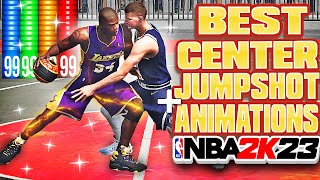 *NEW* BEST CENTER BUILD ON NBA 2K23 CURRENT GEN! BEST CENTER JUMPSHOT BADGES & ANIMATIONS 2K23!