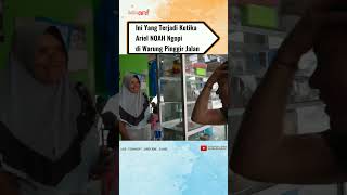 Ketika Ariel NOAH Ngopi di Warung Pinggir Jalan