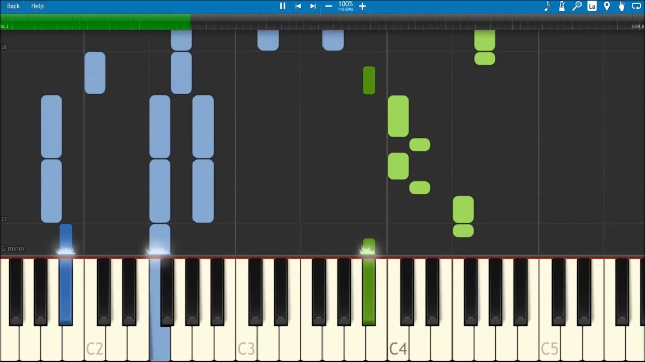 Michael Schulte Falling Apart Piano Tutorial Midi Sheet Music