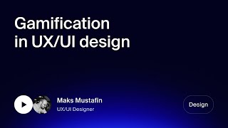 Геймификация в UX/UI дизайне ✦ Gamification in UX/UI design