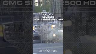 ‘07 - ‘14 Leveled GMC Sierra 2500 HD Offset Video Guide