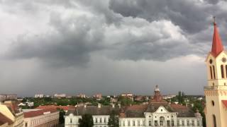 Tmurni oblaci - Zrenjanin Timelapse