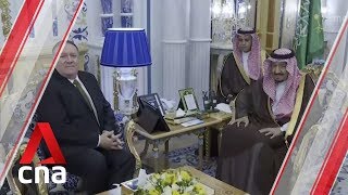 US Secretary of State Mike Pompeo in Saudi Arabia for crisis talks on Iran