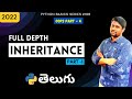 #106 Inheritance in Python | oops concepts | Python tutorials