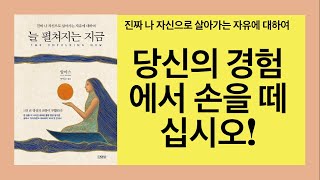 늘 펼쳐지는 지금(알마스)- 경험에 간섭하고 개입하고 조작하려는 것을 멈출 때, '단지 있음'으로서의 참본성은 그저 펼쳐지면서 우리에게 드러날 필요가 있는 것을 드러내며 현현한다!