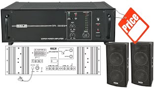 Ahuja SPA-5000EM Full Details And Price | Ahuja 500 watt amplifier price | Ps Dj Vlog No.1