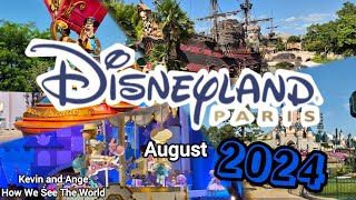 Disneyland Paris. Part 1 - The rides The Parade and much more!