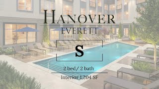 S Floor Plan: 2 Bed / 2 Bath