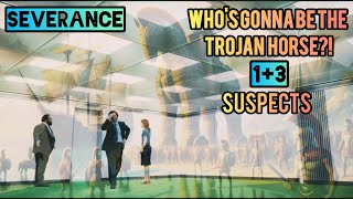 who's gonna be the TROJAN HORSE?| 1+3 suspects!