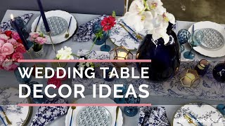 Wedding Table Decoration Ideas | Wedding Inspiration by Pink Book