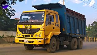 BANGLA TRUCKS 379 | Eicher 5025 tipper runs smoothly without hassle | Truck Spotting | Truck Sound