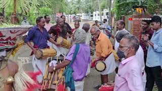 ചാലക്കുടി കൊരട്ടി മുത്തിയുടെ  തിരുനാളിന് പാക്കനാര്‍ സമുദായമെത്തി | #worldvisionnews #latestnews