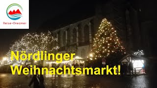 Tolle Eindrücke vom Nördlinger Weihnachtsmarkt mit einer Krippen-Ausstellung! 🎁🎄