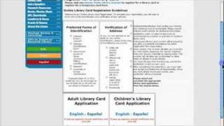 Denver Public Library: Getting Access
